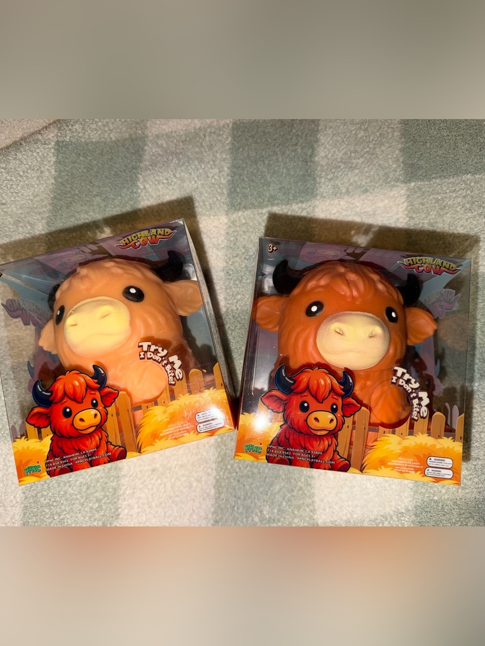 Highland cow squish bundle